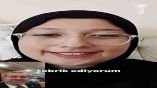 6 Şubat depremlerinin 10. gününde enkaz altından kurtarılan Aleyna, hastanesinde tedavi gördüğü üniversiteye yerleşti