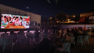 Açık hava sinema günlerinin ikinci durağı Yağcılar oldu