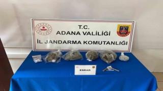 Adanada 2 kilo 700 gram esrar ele geçirildi