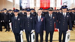 Adana'da Polis Okulu Mezuniyet Töreni