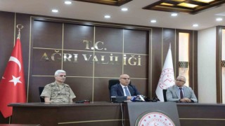 Ağrıda güvenlik toplantısı yapıldı