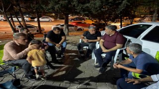AK Parti İl Başkanı Ocak, hasta ve yakınlarıyla buluştu