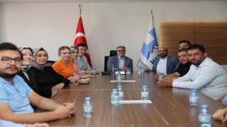 AK Parti Melikgazi İlçe Başkanlığı, Başkan Özdoğanı ziyaret etti