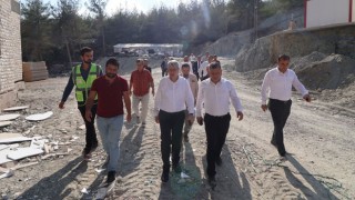 AK Partili Gülsoy, Bahçe İlçesindeki Yatırımları Yerinde İnceledi