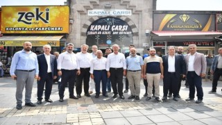 Akar ve Büyükkılıçtan çarşı gezisi ve vatandaş ziyareti