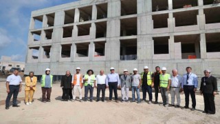Akçakoca Devlet Hastanesi inşaatında çalışmalar sürüyor