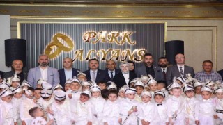 Akyurtta 90 çocuğun sünnet düğünü yapıldı