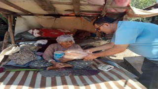 Alanya Aşevi ihtiyaç sahiplerinin yanında