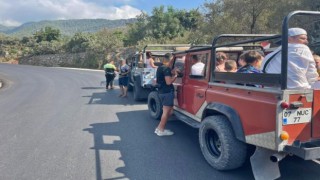 Alanyada safari araçları denetlendi