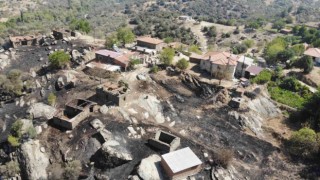 Alevlerle mücadele eden vatandaş Koca: “Evlerimizi zor kurtardık”
