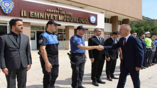 Amasyanın yeni emniyet müdürü Ayhan Saraç göreve başladı