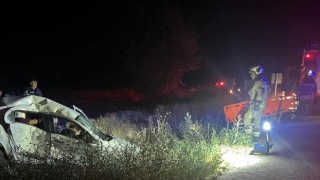 Ankarada otomobil ile kamyon çarpıştı: 4 yaralı