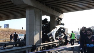 Ankara'da yolcu otobüsü köprü ayağına çarptı: 11 ölü, 25 yaralı