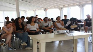 Antalyada Gençlik Kampı 5 ülkeden 35 öğrenciyi bir araya getirdi