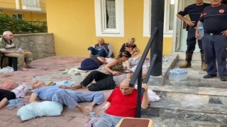 Antalyada huzurevinde yangın