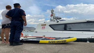 Antalyada izinsiz kürek sörfü yapan ve yaptıranlara ceza yağdı