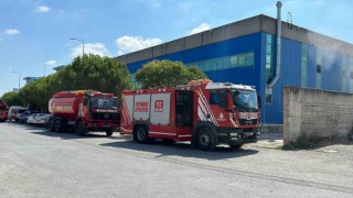 Arnavutköyde kimya fabrikasında korkutan yangın