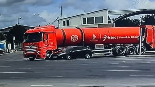 Arnavutköyde otomobil sürücüsü yol verme tartışmasında kamyon şoförüne ateş açtı