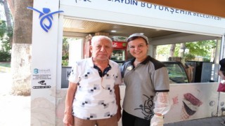 Aydın Büyükşehir Belediyesi, yemek hizmeti ile Nazillide de yaşlı, engelli ve garibanları sevindirdi