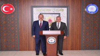 Aydın İl Emniyet Müdürü Erdoğan, Vali Canbolatı ağırladı