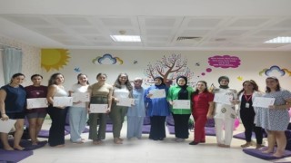 Aydında Gebe Okulu katılımcıları eğitimlerini başarıyla tamamlandı