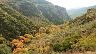 Aydının doğa harikası Koçak Kanyonu, özgün klimasıyla ilgi odağı olmaya devam ediyor