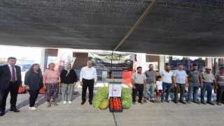 Ayvacıkta Sera Naylonu Teslim Töreni