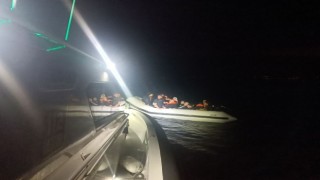 Ayvalıkta 16 düzensiz göçmen yakalandı