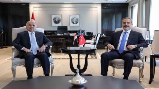 Bakan Fidan, Irak Dışişleri Bakanı Hüseyin ile bir araya geldi