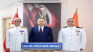 Bakan Yerlikaya, Ahlat Sahil Güvenlik Karakol Komutanlığına ziyaret
