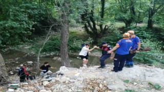 Balık tutmaya giderken kaybolan 3 genci AFAD ekipleri buldu
