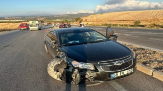 Bandırma-Çanakkale Yolu üzerindeki kaza trafiği aksattı