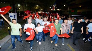Başakşehirde zafer bayramı coşkuyla kutlandı