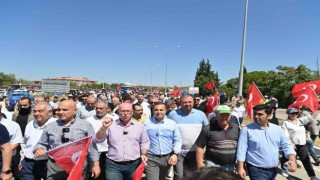 Başkan Akın, domates üreticisinin sesi oldu