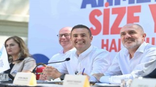 Başkan Akın, Marmara Adası sakinleri ile buluştu