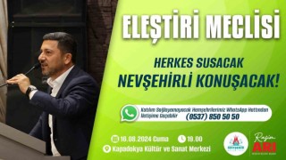 Başkan Arıdan eleştiri meclisine davet
