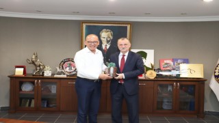 Başkan Balabandan ilçe belediye başkanlarına ziyaret