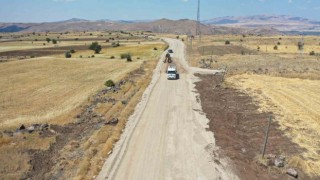 Başkan Büyükkılıç: 22 kilometrelik grup yolda 120 milyon TLlik çalışma yapıyoruz