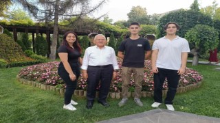 Başkan Büyükkılıçtan gençlerle keyifli sohbet
