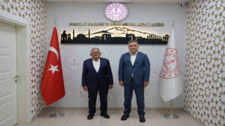 Başkan Büyükkılıçtan yeni İl Milli Eğitim Müdürü Esene ziyaret