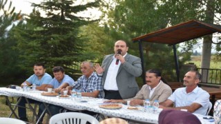 Başkan Hamamcı mahalle sakinleri ile bir araya geldi
