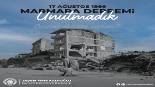 Başkan Kadıoğlu'ndan 17 Ağustos Depreminin 25. Yıl Dönümü Mesajı