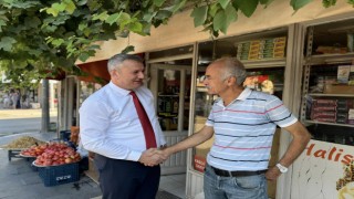 Başkan Mustafa İba'dan Esnafa Ziyaret