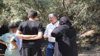 Başkan Ömeroğlu vatandaşlarla bir araya geldi