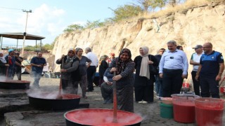 Başkan Palancıoğlu, Salça Günlerinde Evliyalar Parkını ziyaret etti