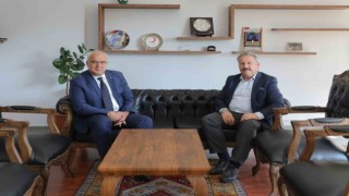 Başkan Palancıoğlundan yeni Kaymakam Arısoya hayırlı olsun ziyareti