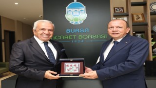 Başkan Şadi Özdemirden Bursa Ticaret Borsasına ziyaret