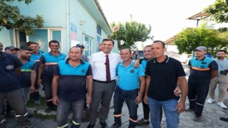 Başkan Zeyrekten personeline maaş artışı müjdesi