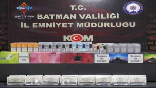 Batmanda gümrük kaçağı 200 paket sigara ele geçirildi