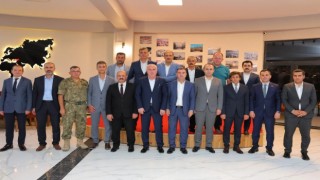 Bayburt İl Jandarma Komutanı Övete, İl Emniyet Müdürü Uzuna ve Polis Okulu Müdürü Günele veda edildi